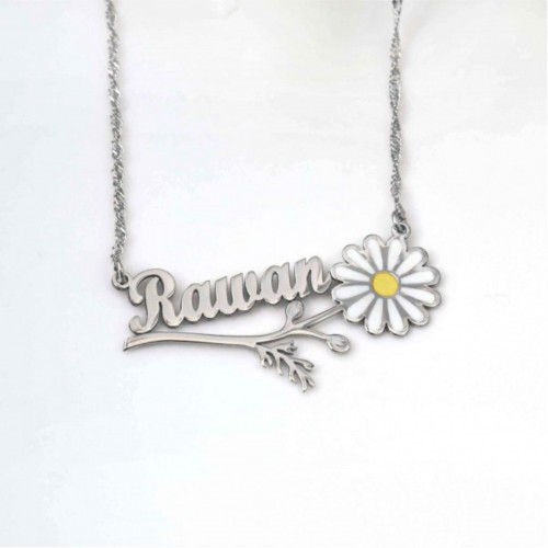 Personalized Necklace in Sterling Silver